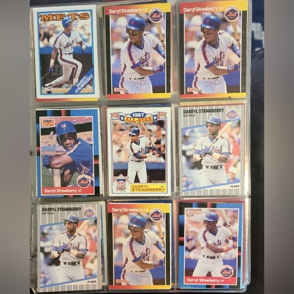Collection of Darrell Strawberry baseball cards total of 54 cards - Picture 3 of 7